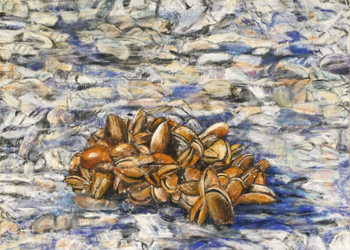 Seeufer 2 van Gabriele Kübler-Mohr, Schilderij te koop op Singulart