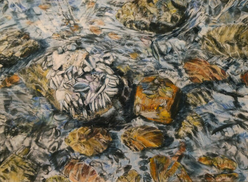 Seeufer 4 von Gabriele Kübler-Mohr, Malerei kaufen auf Singulart