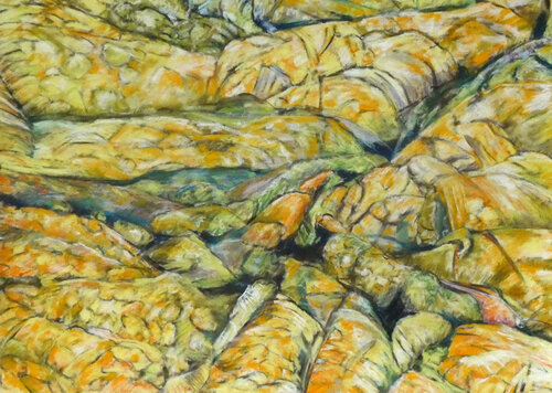 Gruissan - Les salines 1 von Gabriele Kübler-Mohr, Malerei kaufen auf Singulart