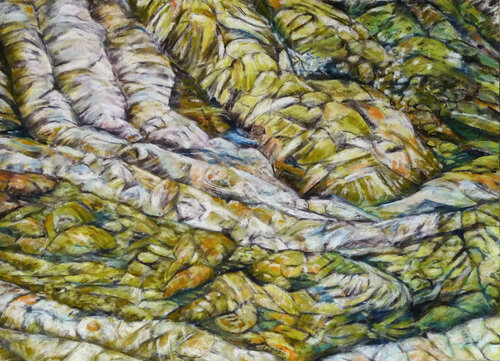 Gruissan - Les salines 3 van Gabriele Kübler-Mohr, Schilderij te koop op Singulart
