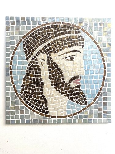 Odysseus, a contemporary mosaic breathing new life into the epic. de MosaicOlhão Daria & Anaël MARTIN, Otros medios a la venta en Singulart