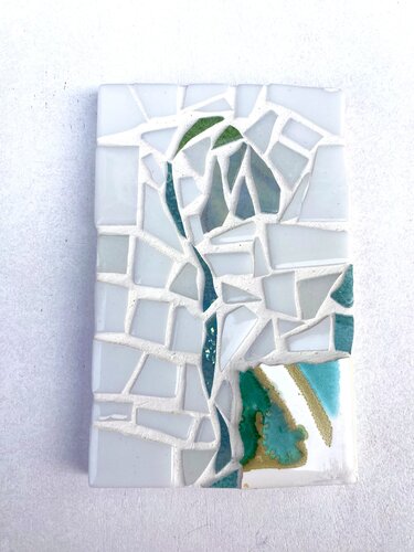 My snowdrop de MosaicOlhão Daria & Anaël MARTIN, Otros medios a la venta en Singulart