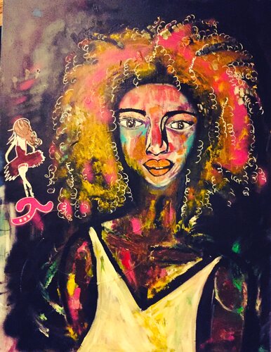 La gnawa van Joanna Louvet, Schilderij te koop op Singulart