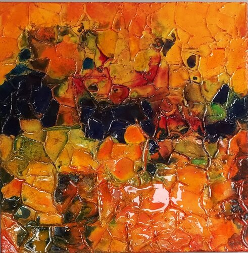 AUTOMNE van Lidia Wojtowicz, Schilderij te koop op Singulart