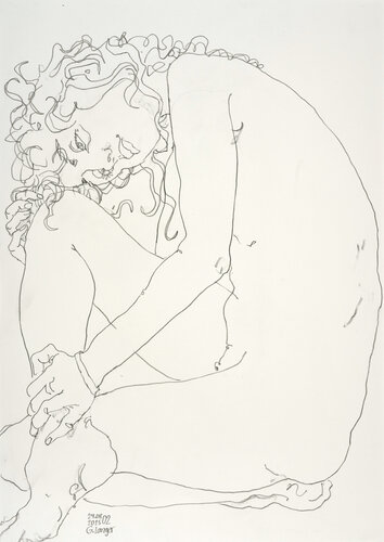 Bei dir bleiben par Gunter Langer, Dessin en vente sur Singulart