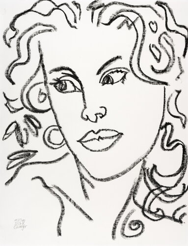 Wandernder Blick par Gunter Langer, Dessin en vente sur Singulart