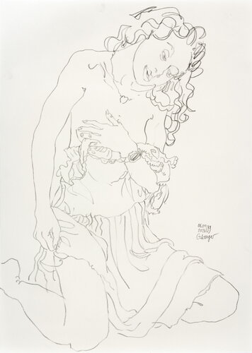 Keine Ruhe de Gunter Langer, Dibujo a la venta en Singulart
