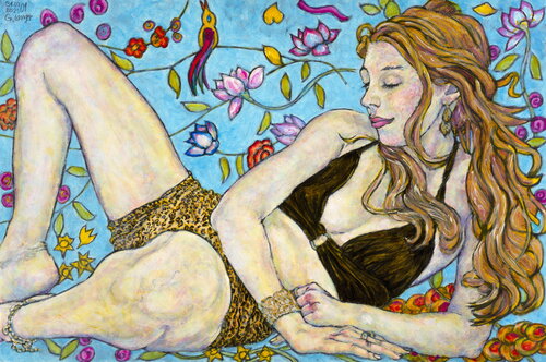 Stilles Lied par Gunter Langer, Peinture en vente sur Singulart