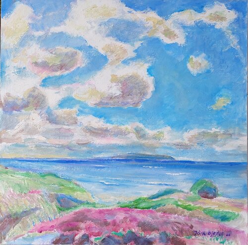 Sol og blæst par Joern Bjerge, Peinture en vente sur Singulart