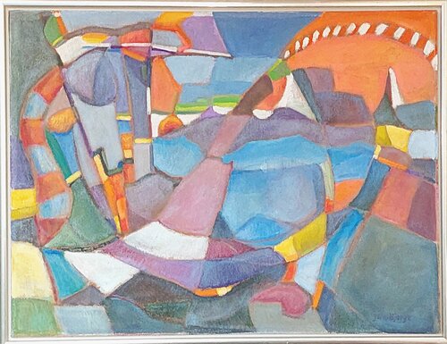 Livets ocean di Joern Bjerge, Pittura in vendita su Singulart