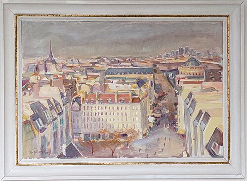 Paris fra Triumfbuen von Joern Bjerge, Malerei kaufen auf Singulart