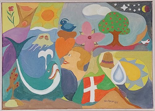 Naturbeskyttelse de Joern Bjerge, Pintura a la venta en Singulart