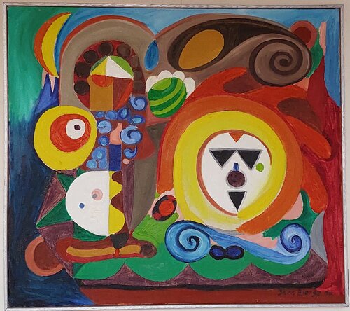 Sindbillede par Joern Bjerge, Peinture en vente sur Singulart