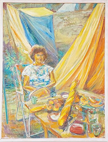 Frokost von Joern Bjerge, Malerei kaufen auf Singulart