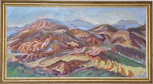 Panorama Estérel by Joern Bjerge, Painting for Sale on Singulart