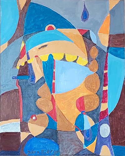 Imaginær Abstrakt di Joern Bjerge, Pittura in vendita su Singulart