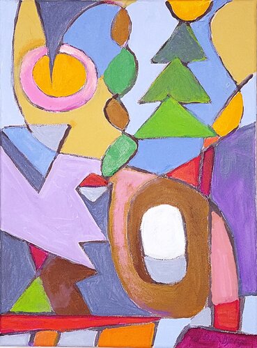 Højtid di Joern Bjerge, Pittura in vendita su Singulart