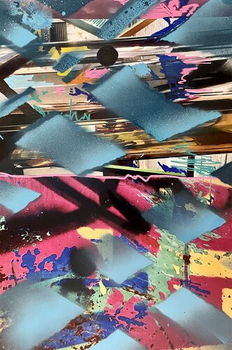 Color Chaos di Kyla Johnk, Fotografia in vendita su Singulart