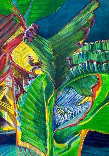 Foliage di Kyla Johnk, Pittura in vendita su Singulart