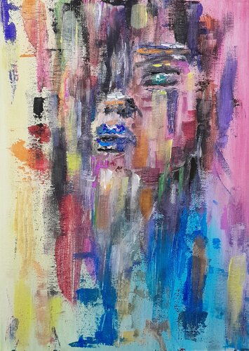 Hide and ... van Alauda Georges, Schilderij te koop op Singulart