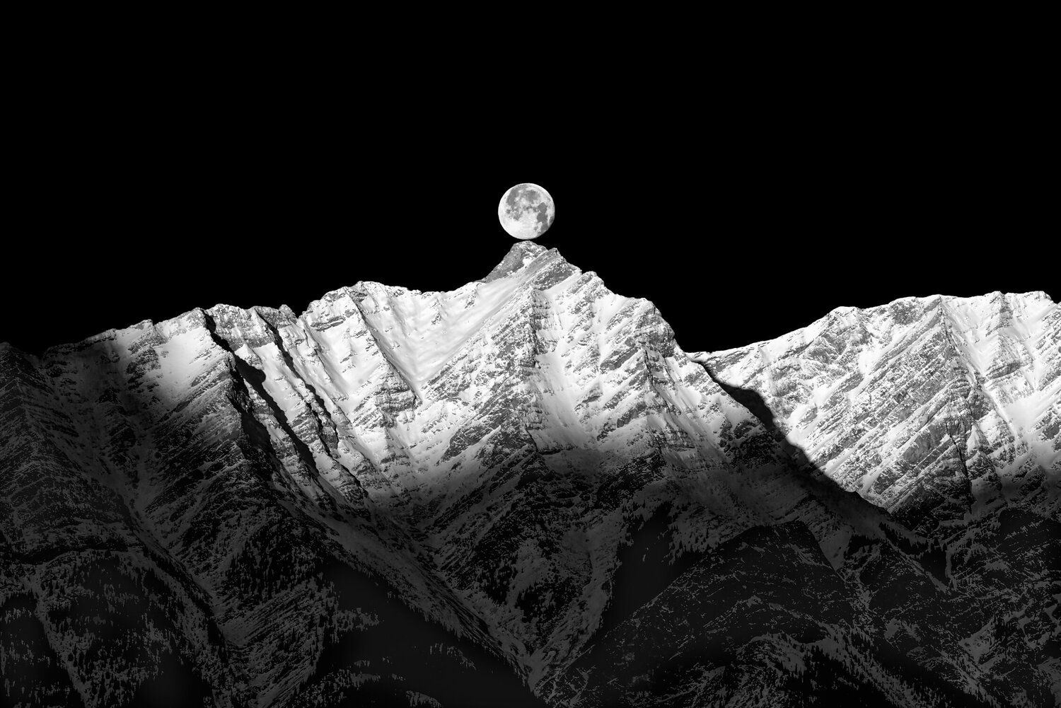 Moon Summit Lee Nordbye Fotografía en venta