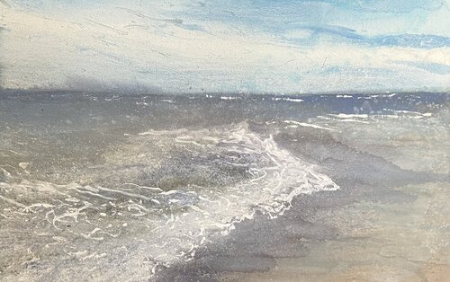 A Wave van Nina Hellman, Schilderij te koop op Singulart