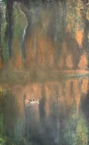 Autumn Journey van Nina Hellman, Schilderij te koop op Singulart