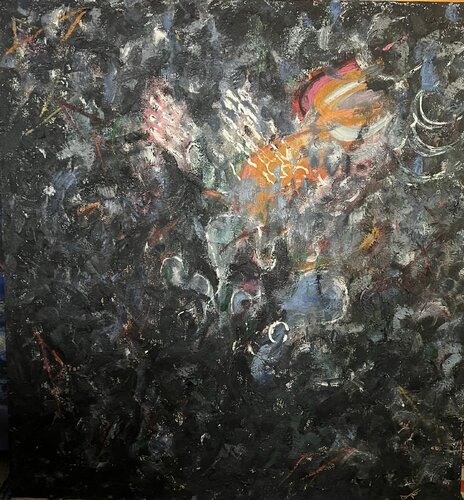 The Beginning by Nina Hellman, 회화 for Sale on Singulart