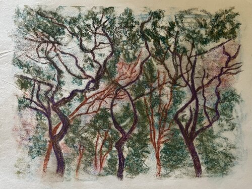 3 Trees de Nina Hellman, Impresión a la venta en Singulart