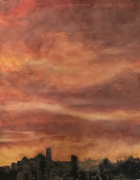 Riverside Drive Sunset Nina Hellman
