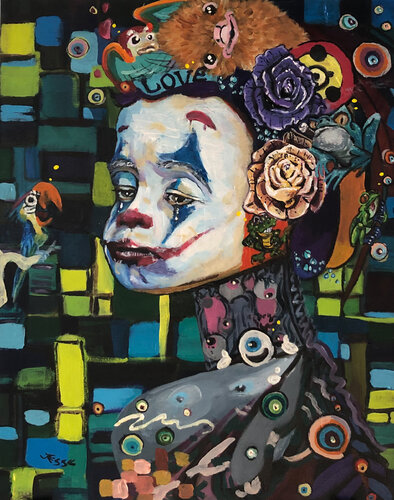 My Bestie's Funeral van Jesse Bateman, Schilderij te koop op Singulart