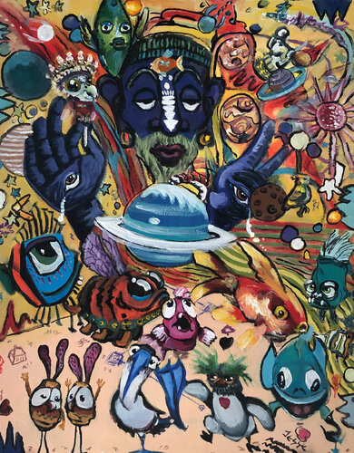 Joe's Magic van Jesse Bateman, Schilderij te koop op Singulart