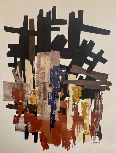 Darkness memories - 3 by Julien Jubault, Painting for Sale on Singulart