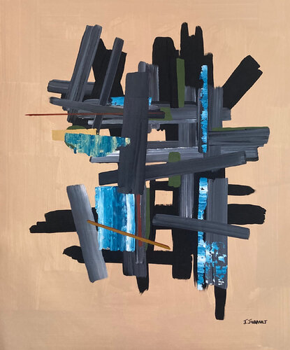 Protéiforme - 3 di Julien Jubault, Pittura in vendita su Singulart