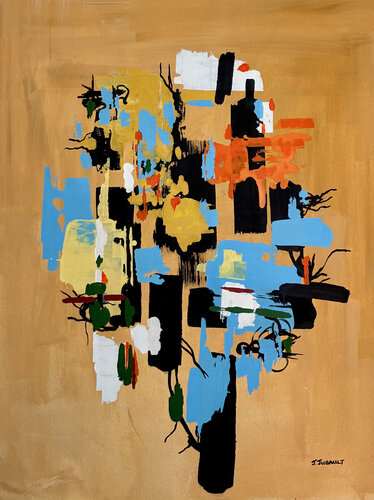 Ayer, hoy y mañana - 1 di Julien Jubault, Pittura in vendita su Singulart