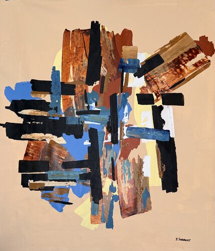 Ce qu'il reste - 3 di Julien Jubault, Pittura in vendita su Singulart