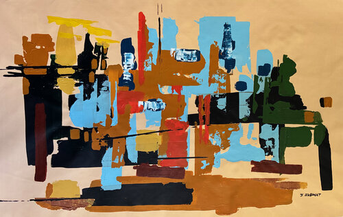 Sa Tuna - 2 by Julien Jubault, Painting for Sale on Singulart