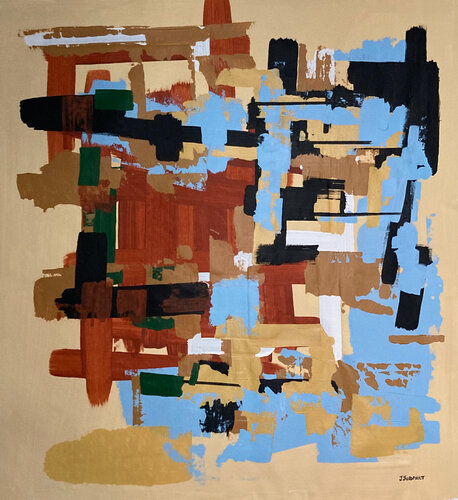 Playa as Polas - 4 by Julien Jubault, Painting for Sale on Singulart