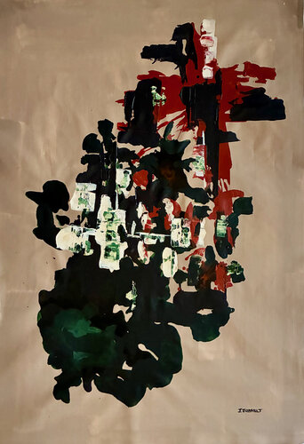 Peonia - 1 by Julien Jubault, 絵画 for Sale on Singulart