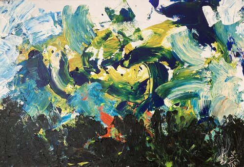 CONTRASTI di Valter Vari, Pittura in vendita su Singulart