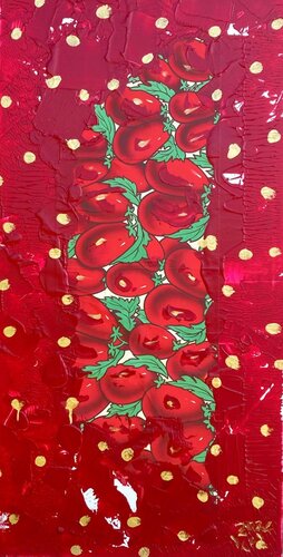 ROSSO di Valter Vari, Pittura in vendita su Singulart