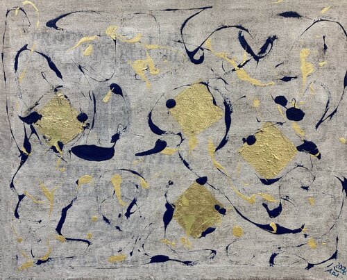 N. 1 ORO de Valter Vari, Pintura a la venta en Singulart