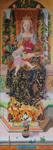 Madonna della candeletta van Silvio Ricci, Schilderij te koop op Singulart