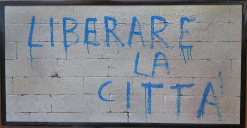 Liberare la città by Silvio Ricci, 油畫 for Sale on Singulart