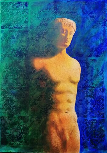 Kouros par Silvio Ricci, Peinture en vente sur Singulart