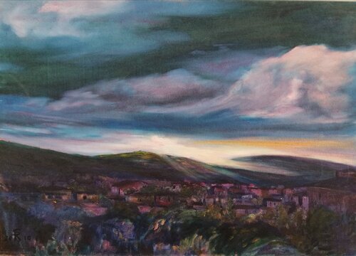 Firenze-Alba by Silvio Ricci, Painting for Sale on Singulart