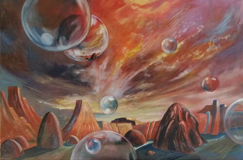 Universi paralleli de Silvio Ricci, Pintura a la venta en Singulart