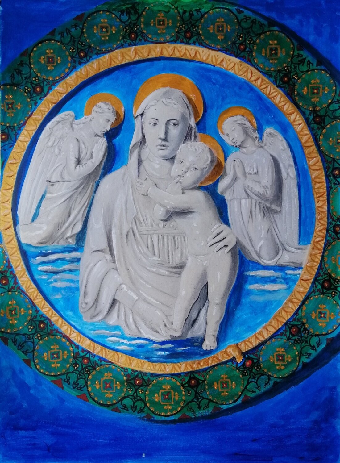 Madonna con il bambino Silvio Ricci