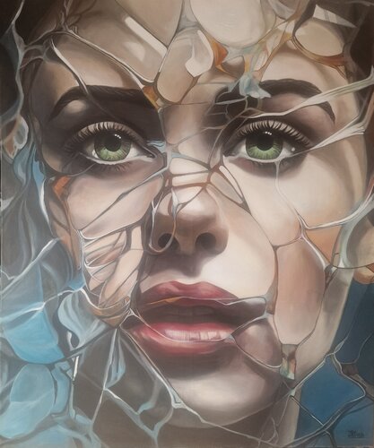 KINTSUGI von Ornella De Rosa, Malerei kaufen auf Singulart