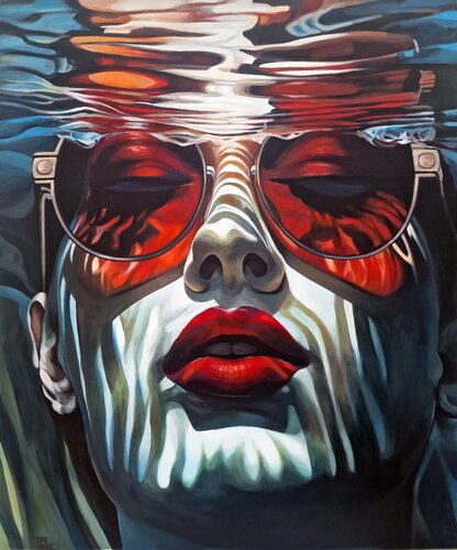 RIFLESSI DELL'IO de Ornella De Rosa, Pintura a la venta en Singulart